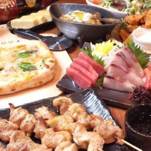 【宴会套餐】8道菜6,000日元+3小时无限畅饮