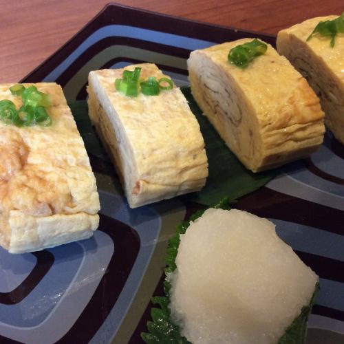 Handmade omelet rolls