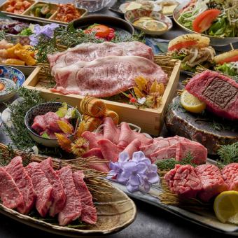 【肉食盛宴】盡享黑舌和和牛西冷牛排的慶祝套餐♪ 無限量供應