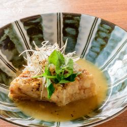 ハーモニカの塩煮~黒胡椒仕立て~