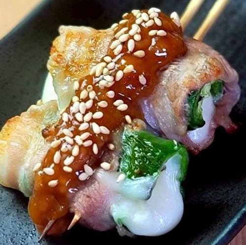 Manganji peppers and Moro miso cheese
