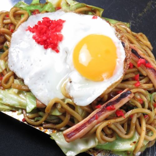 Yakisoba set meal