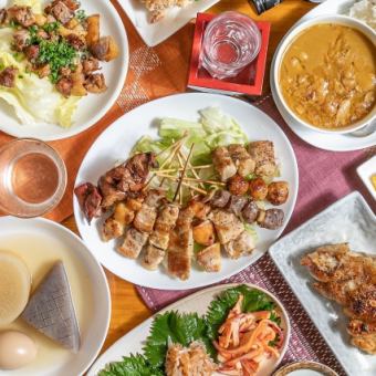 ☆まるの熱々満腹コース☆(2時間飲み放題付)