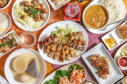 ☆まるの熱々満腹コース☆(2時間飲み放題付)
