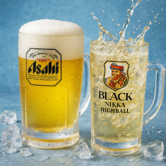 【夏季限定！】生ビール付き♪飲み放題2時間1000円！-夏の昼飲みキャンペーン-【毎日17時まで】