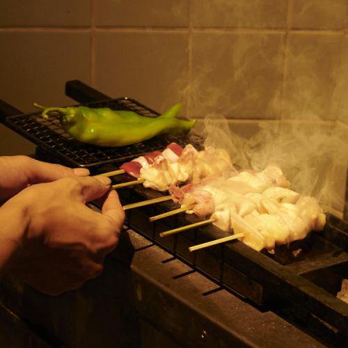 朝引きの大山地鶏を堪能♪