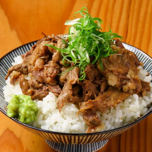 Beef tendon rice