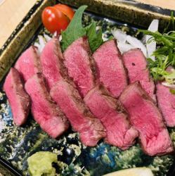 厚切り牛タンの炭火焼き