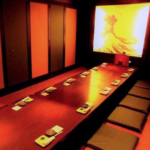 There are many private rooms that are perfect for drinking parties with friends ♪ You can enjoy the chef's special seafood dishes without worrying about your surroundings ☆