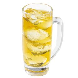 鍛高譚緑茶割り