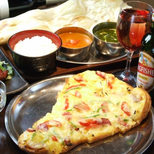 All-you-can-eat and drink in India 3500 yen