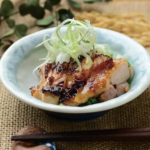 Grilled chicken and salted koji