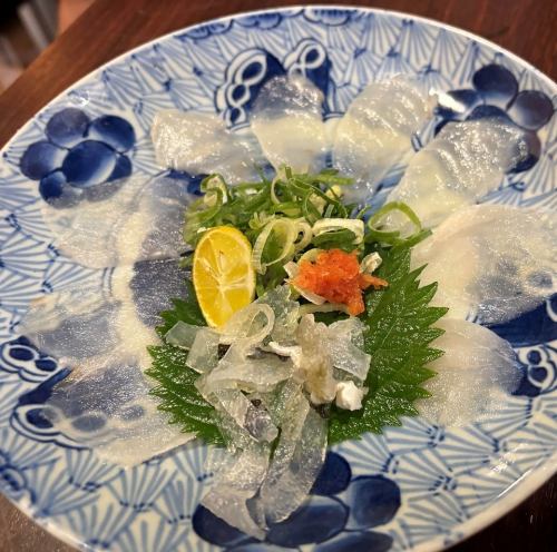 請盡情享用河豚料理！