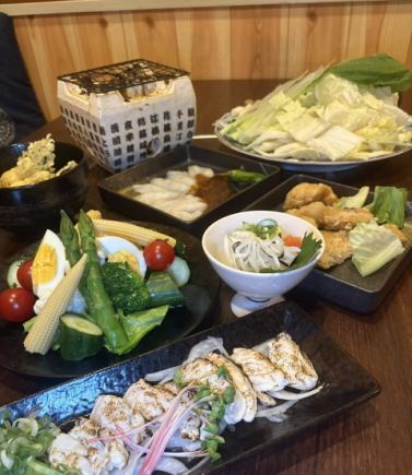 忘年會、迎新會、歡送會! 6500日圓即可享用河豚料理的宴會套餐(含3小時無限暢飲)