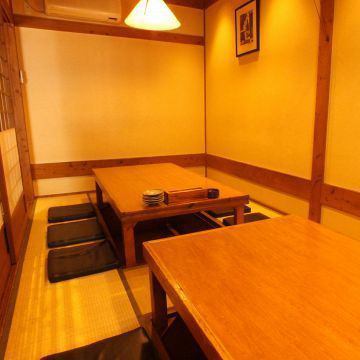 人気の掘りごたつ個室