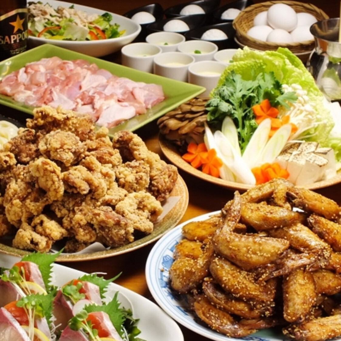 食べ放題/飲み放題/宴会/女子会/個室/鹿児島/天文館/餃子/手羽先