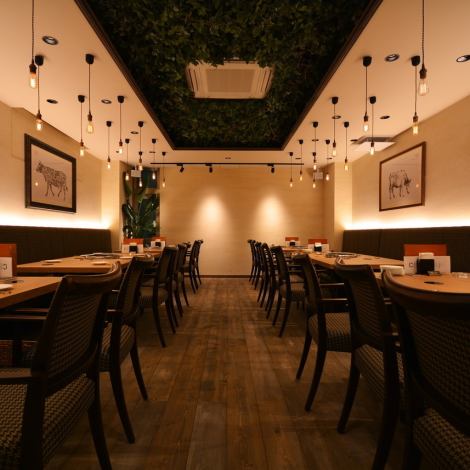 ◆Private floor for up to 30 people ◆Of course, we also have a space perfect for large company banquets.Please enjoy Misawa's exquisite Yakiniku at a large party of 20 or more people.
