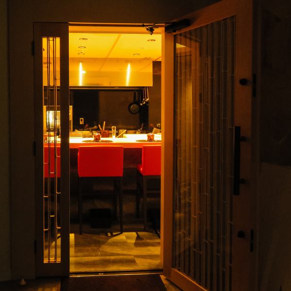 [Counter 12 seats] A hideout for adults.This is the perfect restaurant for entertaining or dating.