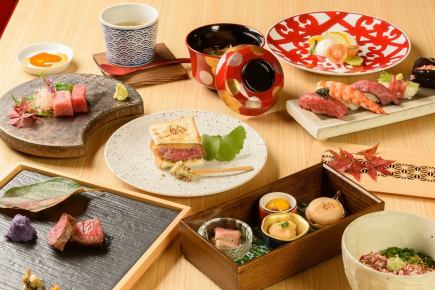 Top-class Meat Sushi Kiwami Course