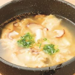 Egg soup