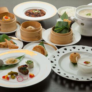 飲茶コース◆手作りの蒸し・焼き点心をはじめ、上海ダックや麻婆豆腐などを気軽に♪