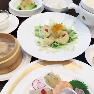 《ランチ》プレミアムコース◆手作り点心や麻婆豆腐、などが楽しめるボリューム満点のプラン！