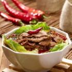 牛肉のスパイシー煮込み 薄焼きパン付き