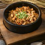 陳麻婆豆腐の土鍋仕立て