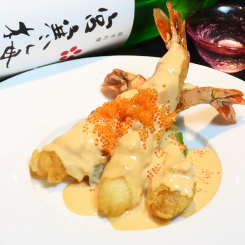 盛り付けにもこだわった彩り豊かなお料理♪