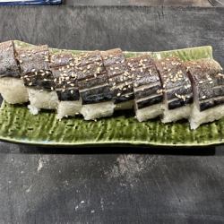 自家製しめさばの棒寿司