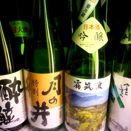☆ There are many shochu and Japanese sake ☆
