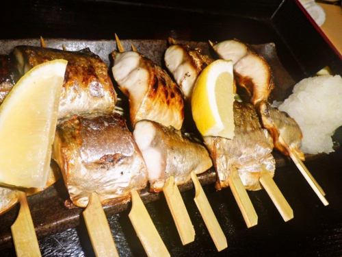 Mackerel grilled directly from Choshi Port