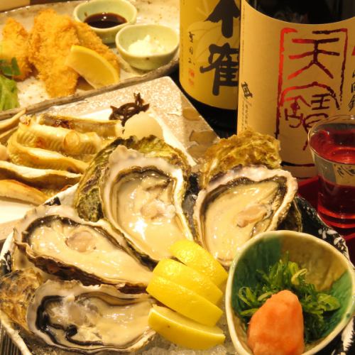 广岛的牡蛎居酒屋在这里！