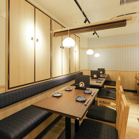 [Private rooms are also available!] The atmosphere inside the store is calm ♪ For dates and banquets ◎