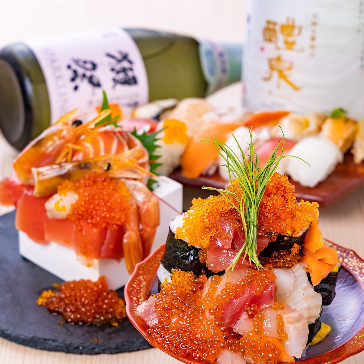 [Many private rooms ★] Toast with delicious seafood and sake …… ♪ All-you-can-drink separately ◎