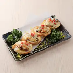 牡蠣のブルスケッタ(二個からのご注文となります)