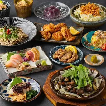 【鶏コース】2H飲み放題付き◆全9品 5000円(税込)