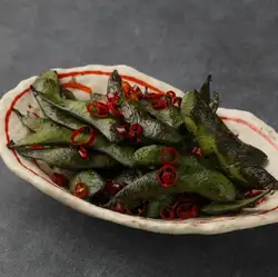 炭火黒枝豆