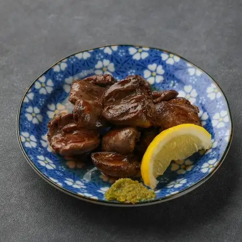 ハツ炭火焼き