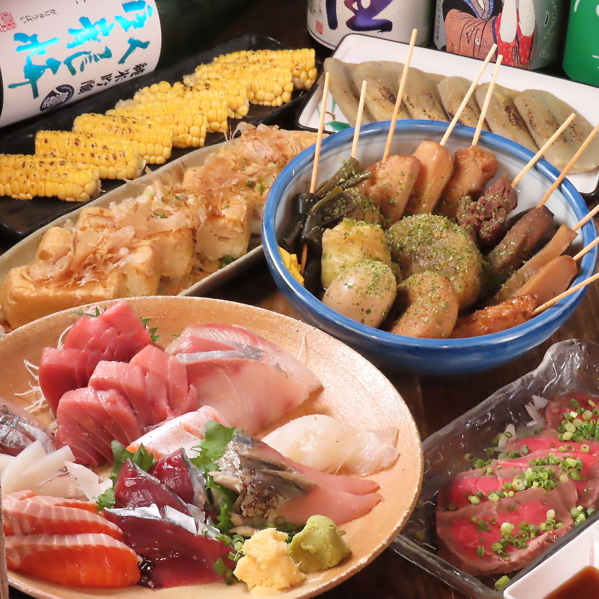 昼飲みできます◎飲み放題付きのお得なコースは3500円(税込)～♪