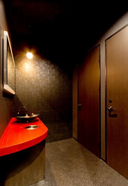 御手洗いにもこだわりをもって作りました。