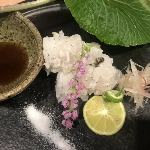 ハモの焼き霜