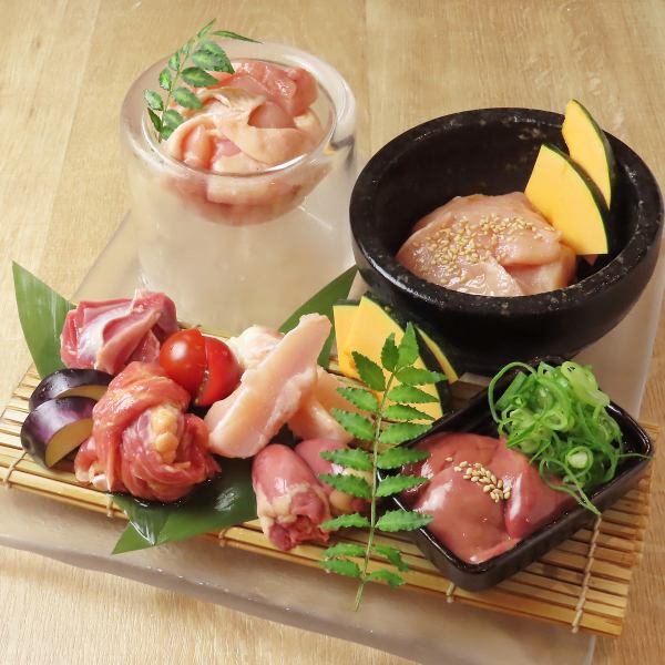 新鮮な鶏を使用。