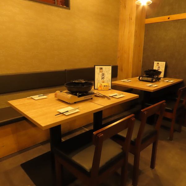 少人数でも気軽にお立ち寄りいただける雰囲気のお店です。