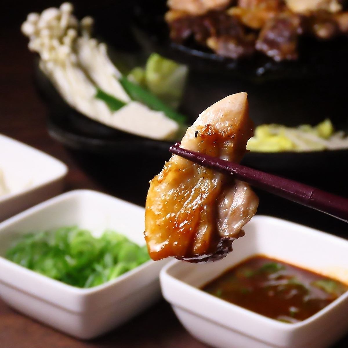 新感覚の鶏料理を堪能！香川県の地鶏を使った新スタイル鳥焼き♪