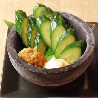 もろマヨきゅうり