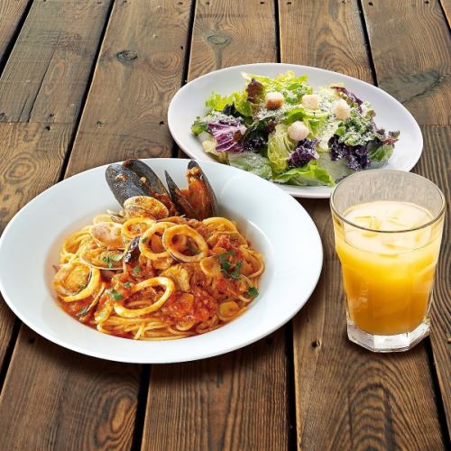 [Set for one person available!] Enjoy piping hot Italian food cooked to order!