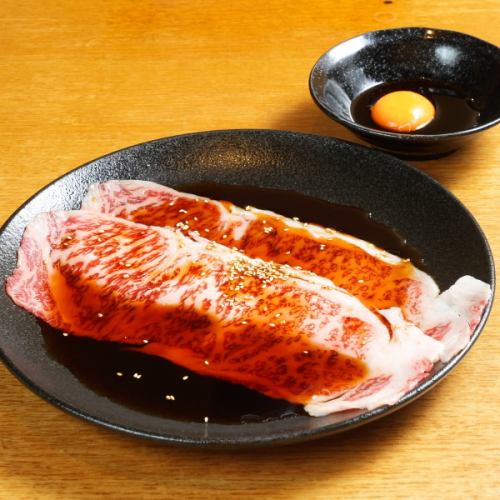 黒毛和牛サーロイン焼すき
