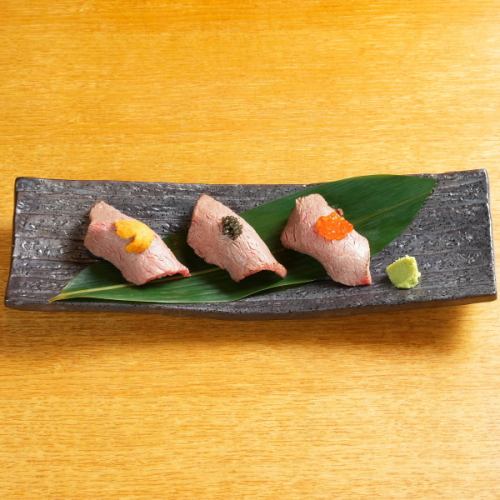 とろける食感！口福を運ぶ絶品肉寿司