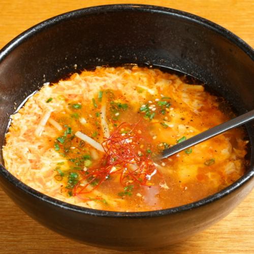 ユッケジャンうどん